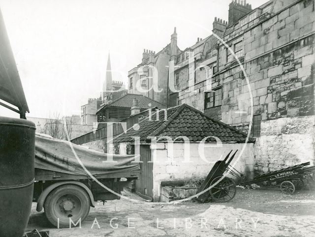 Rear of Walcot Street, Bath c.1930