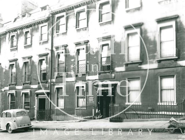 19, Bennett Street, Bath, former home of Admiral Phillip, first Governor of New South Wales, Australia 1947