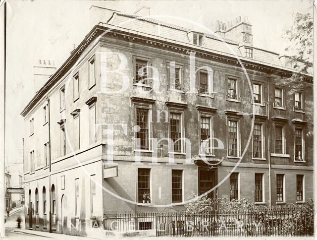 Chandos Hall, 1, Chandos Buildings, Bath c.1903