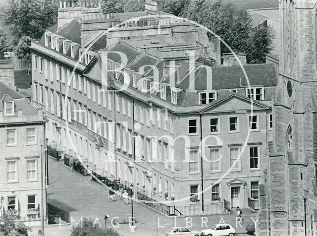 Duke Street and South Parade, Bath 1986