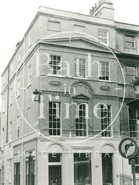 1, Northumberland Buildings, Wood Street, Bath 1978