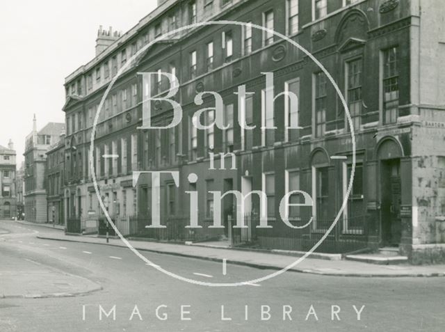 Northumberland Buildings, Wood Street, Bath c.1950?