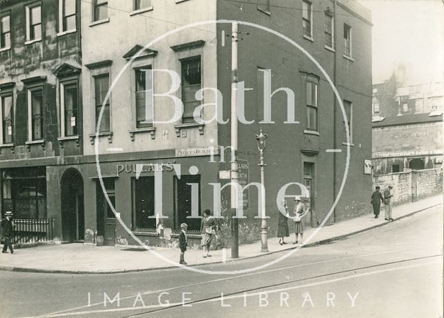 Princes Buildings and Lansdown Road, Bath c.1930