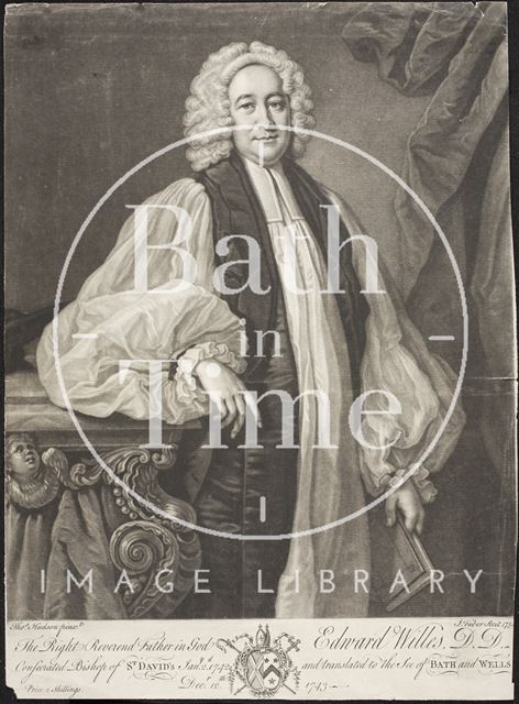 Edward Willes D.D., Bishop of Bath and Wells (1693-1773) 1750