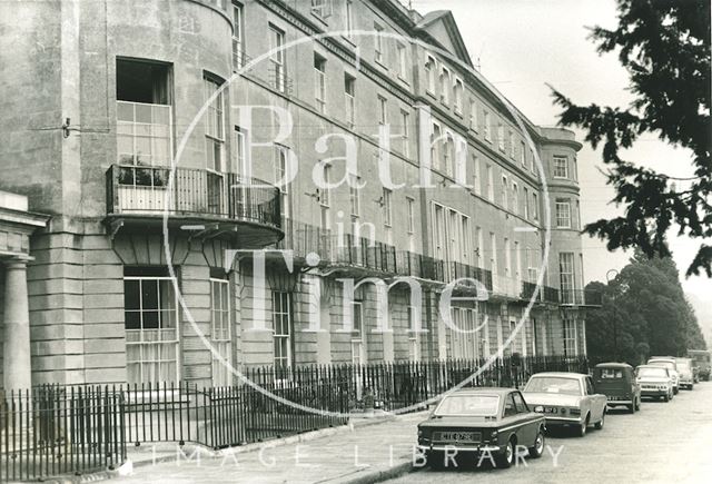 Sion Hill Place, Bath 1969