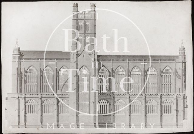 Bath Abbey c.1820