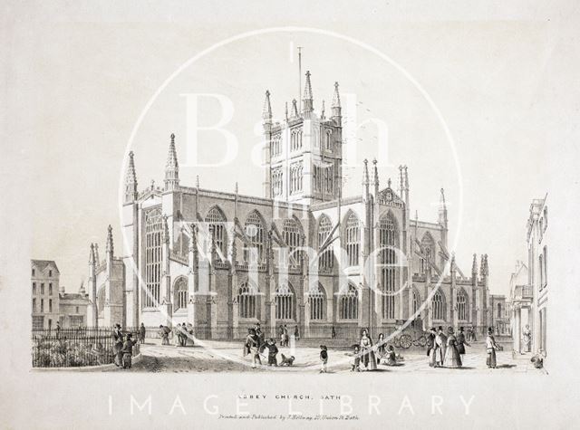 Abbey Church, Bath c.1840