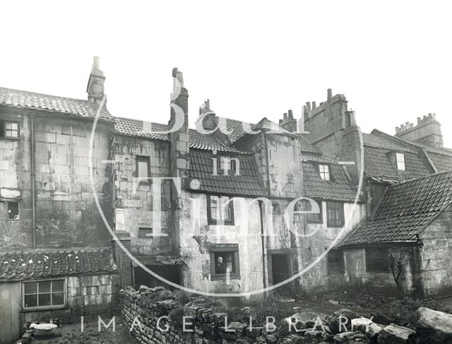 Rear of 16 to 18, Milk Street, Bath c.1930