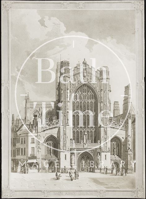 Bath Abbey Church 1822