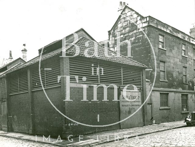 Shipp & Teagle Ltd. registered slaughterhouse, Ambury, Bath c.1930