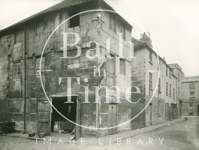 Little Corn Street and Back Street, Bath c.1915