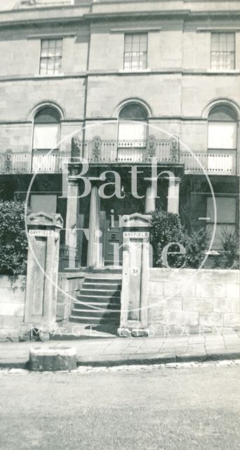 Bayfield, 38, Bathwick Hill, Bath c.1950