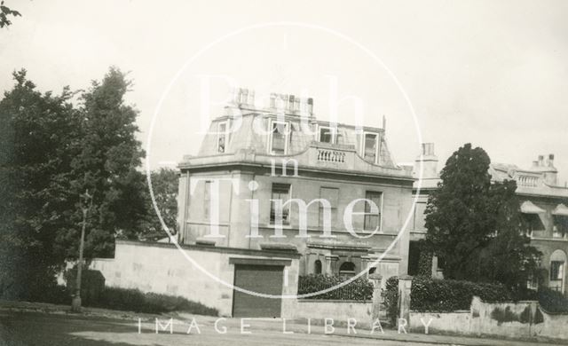 Villa on Bathwick Hill, Bath c.1932