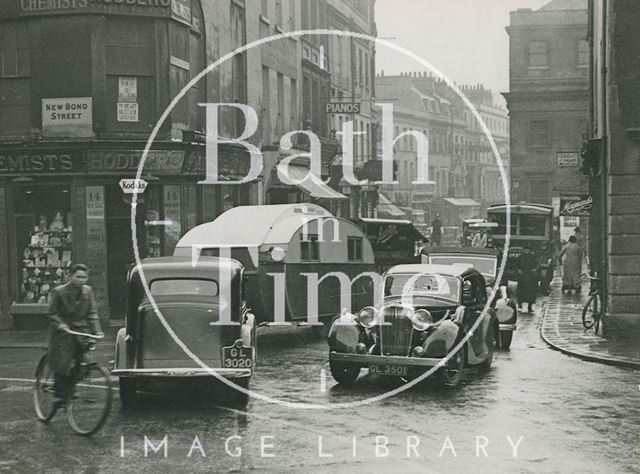 New Bond Street and Burton Street, Bath c.1930