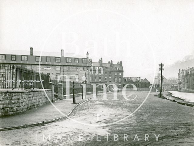 Kingsmead East and Kingsmead Terrace, Bath c.1935