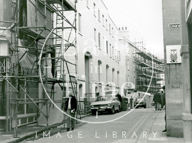 Upper Borough Walls, Bath mid-1982