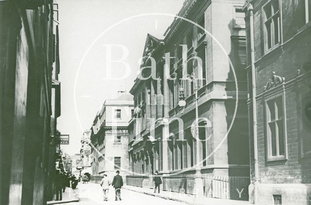 Upper Borough Walls and the Mineral Water Hospital, Bath c.1920