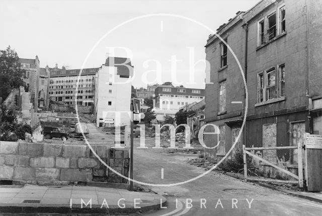 Ballance Street demolition, Bath 1971