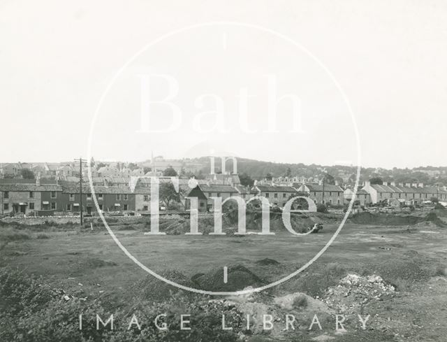 Locksbrook Road area being cleared, Bath c.1950