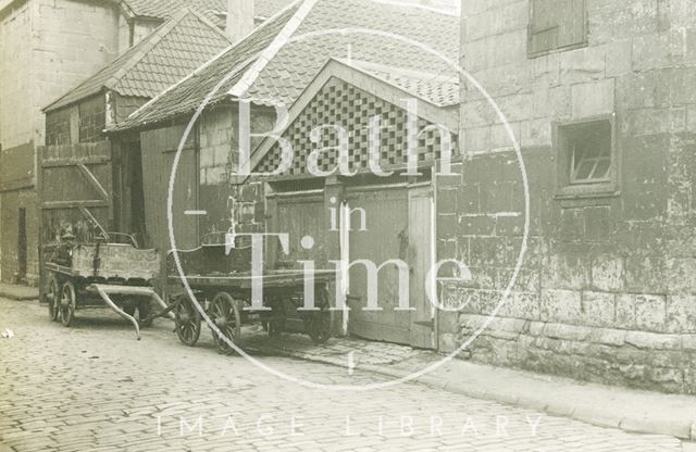 Little Corn Street, Bath c.1915 - detail