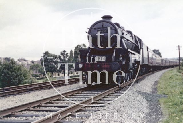 The last Pines Express No. 44659 at Newbridge, Bath 1962