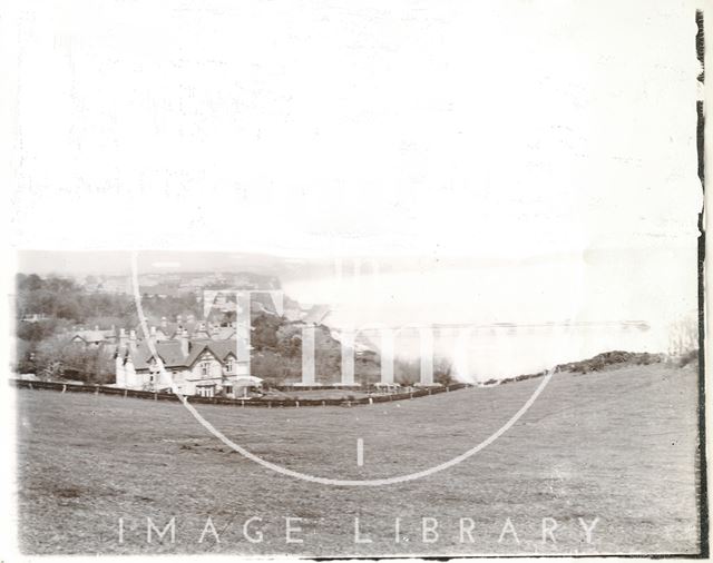 View of Shanklin, Isle of Wight and pier c.1900