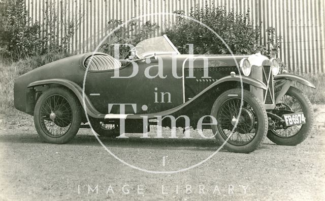 A Salmson GS sports car 1927