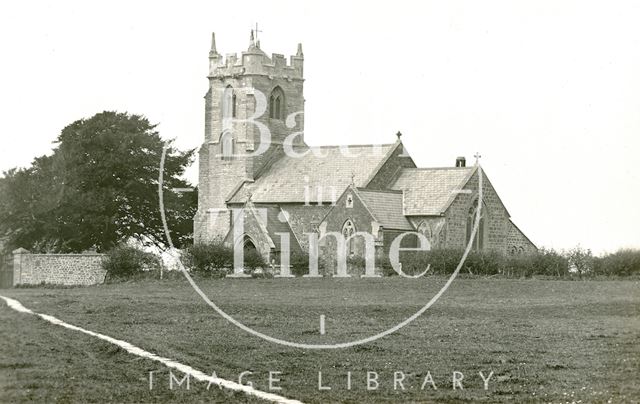 St. Andrew's Church, Ansford near Castle Cary, Somerset c.1920