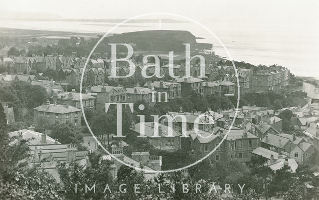 View of Clevedon, Somerset c.1920