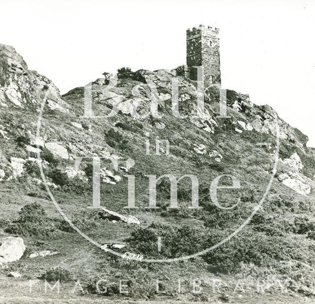 Brent Tor near Lydford, Dartmoor, Devon c.1906