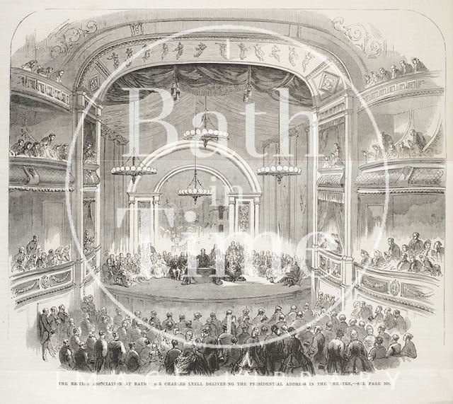 The British Association at Theatre Royal, Bath 1864