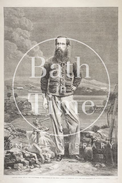 Captain Speke, one of the discoverers of the source of the River Nile 1863