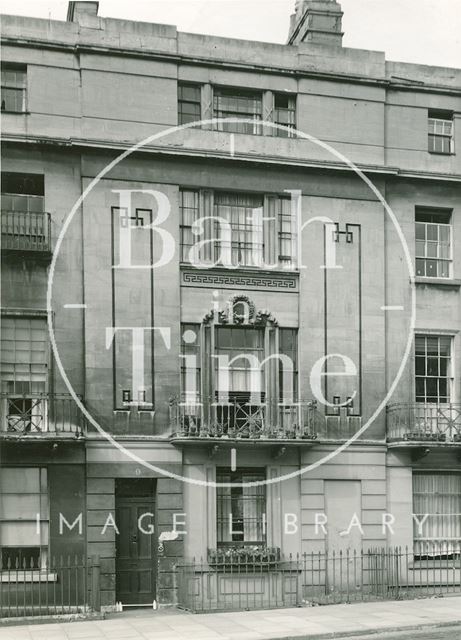 9, Cleveland Place West, Bath c.1960