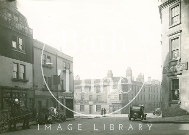 Corn Street and Ambury, Bath 1933