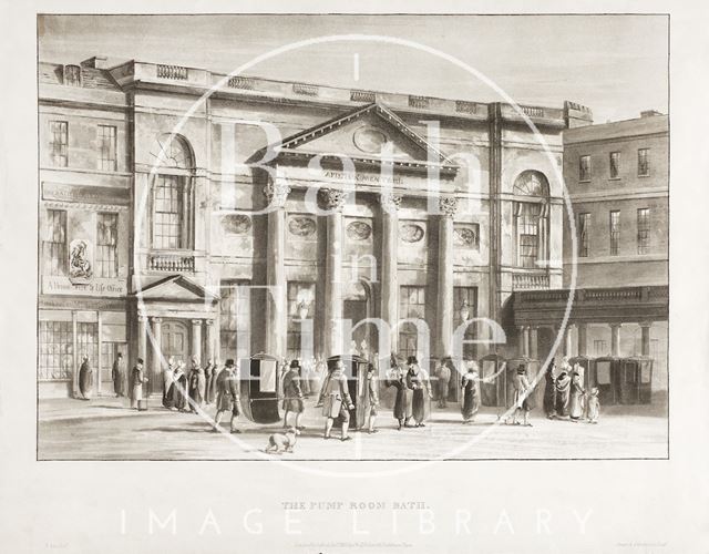 The Pump Room, Bath 1820