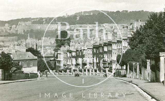 Dunsford Place, Bathwick Hill, Bath c.1937