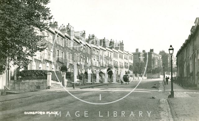 Dunsford Place, Bathwick Hill, Bath c.1907