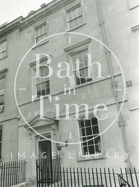 23, Gay Street, Bath 1991