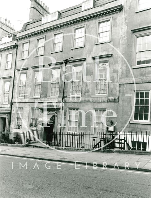 Oxford Hotel, Oxford Row, Lansdown Road, Bath 1991