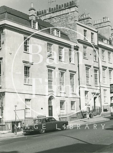 1 to 3, Oxford Row, Lansdown Road, Bath 1975