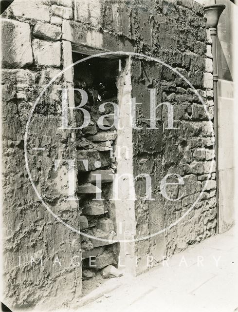 Watchman's hut, Fountain Buildings, Lansdown Road, Bath 1934