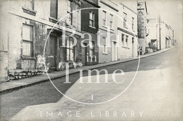 Belle Vue Buildings and Belle Vue Place, Lansdown Road, Bath 1965