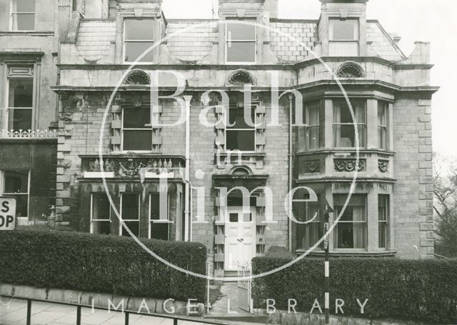 36, Belvedere and Valley View House, Lansdown Road, Bath c.1960