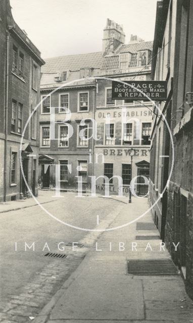 Pierrepont Place and Old Orchard Street, Bath c.1915