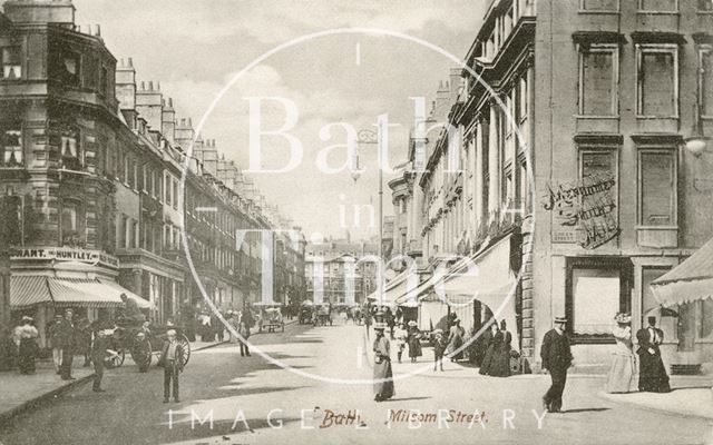 Milsom Street, Bath 1895