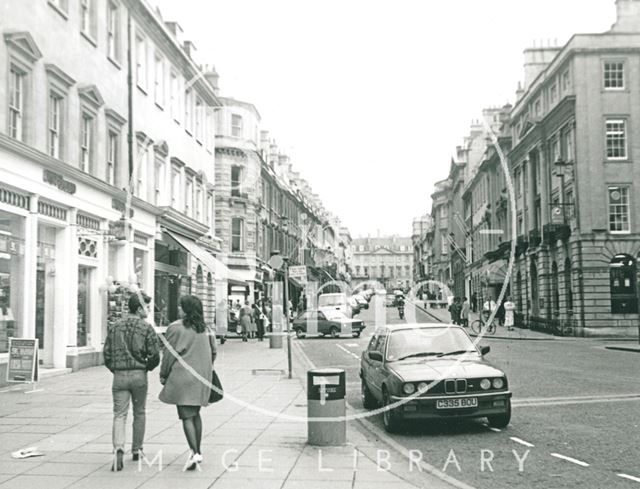 Milsom Street, Bath 1987