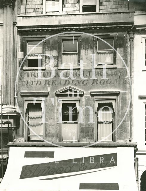 Facade of 43, Milsom Street, Bath 1938