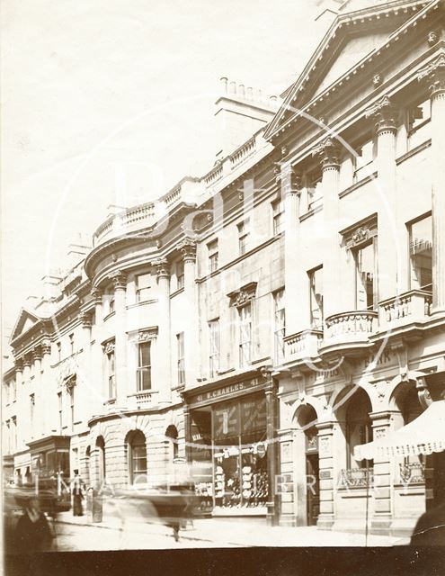 Somerset Buildings, Milsom Street, Bath c.1903