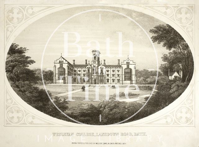 Wesleyan College, Lansdown Road, Bath c.1857