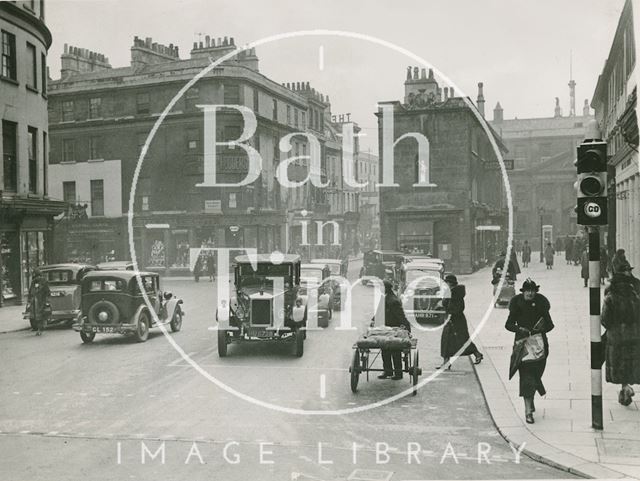 New Bond Street, Burton Street and Old Bond Street, Bath c.1936